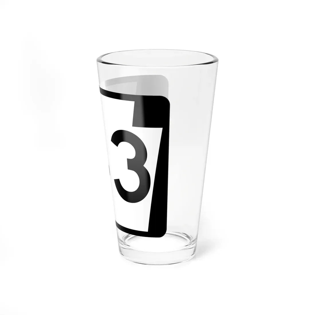 PA-143 (Pennsylvania) (Road Sign) Pint Glass 16oz - Go Mug Yourself