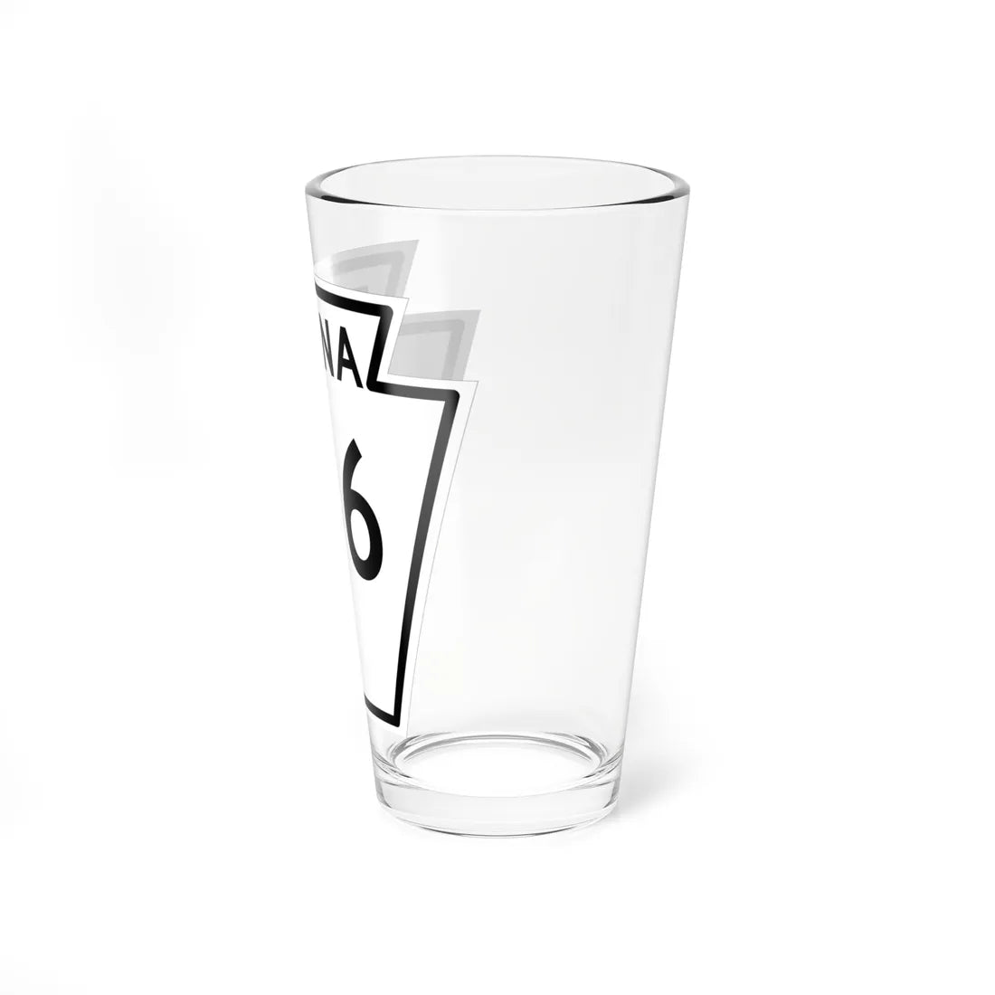 PA-146 1948 (Pennsylvania) (Road Sign) Pint Glass 16oz - Go Mug Yourself