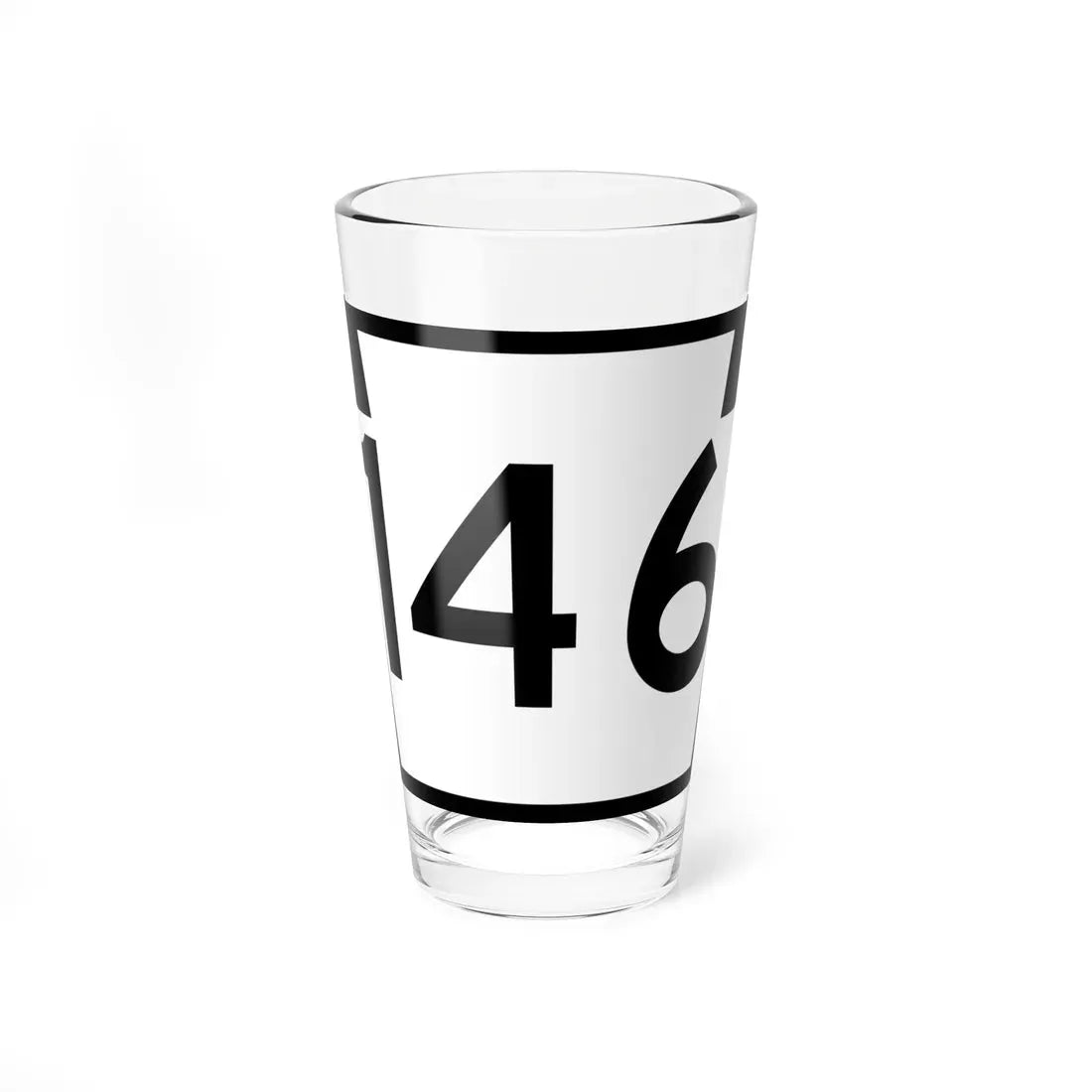 PA-146 (Pennsylvania) (Road Sign) Pint Glass 16oz 16oz - Go Mug Yourself