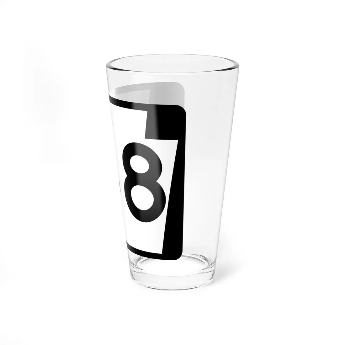 PA-148 (Pennsylvania) (Road Sign) Pint Glass 16oz - Go Mug Yourself