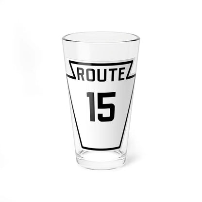 PA-15 1926 (Pennsylvania) (Road Sign) Pint Glass 16oz 16oz - Go Mug Yourself