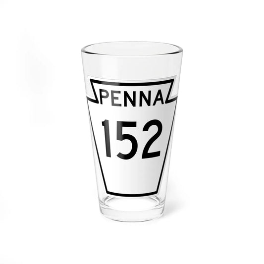 PA-152 1948 (Pennsylvania) (Road Sign) Pint Glass 16oz 16oz - Go Mug Yourself