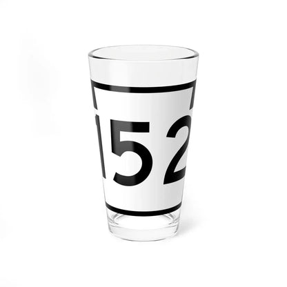 PA-152 (Pennsylvania) (Road Sign) Pint Glass 16oz 16oz - Go Mug Yourself