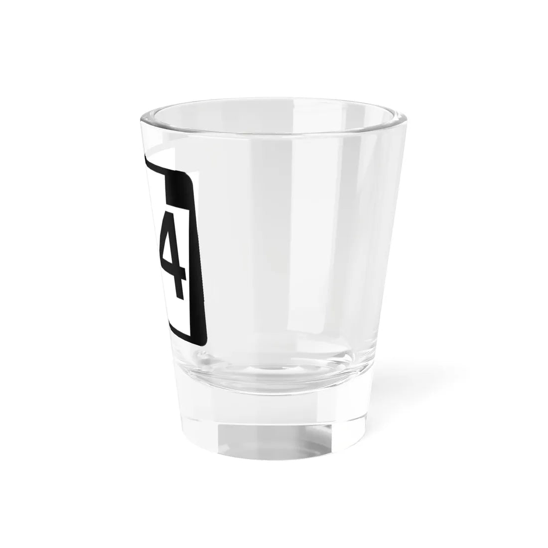 PA-154 (Pennsylvania) (Road Sign) Shot Glass 1.5oz - Go Mug Yourself