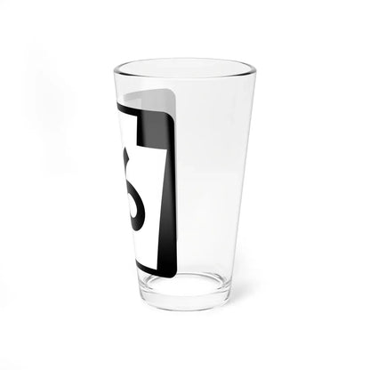 PA-16 (Pennsylvania) (Road Sign) Pint Glass 16oz - Go Mug Yourself