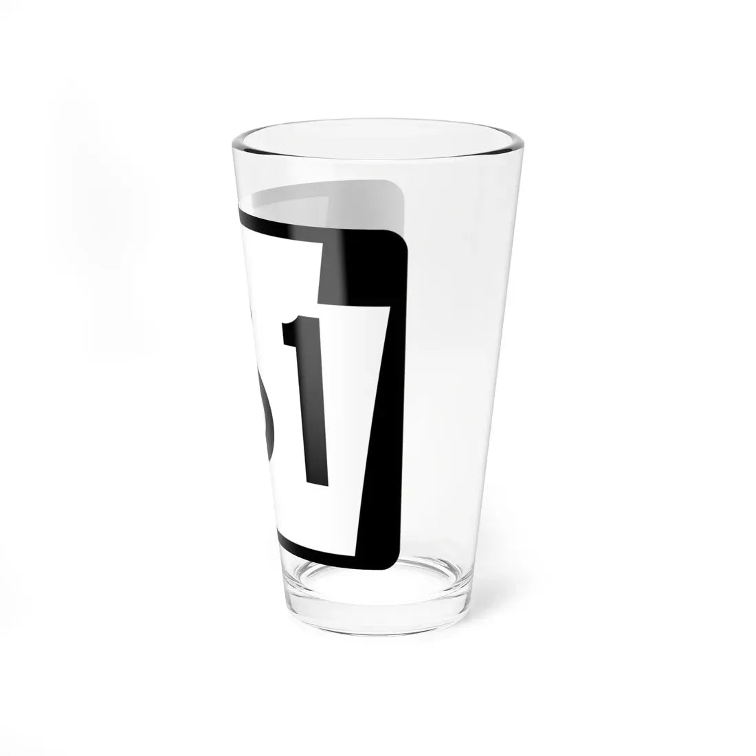 PA-161 (Pennsylvania) (Road Sign) Pint Glass 16oz - Go Mug Yourself