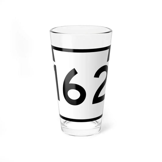 PA-162 (Pennsylvania) (Road Sign) Pint Glass 16oz 16oz - Go Mug Yourself