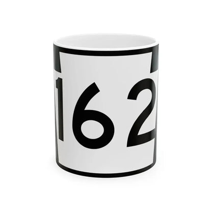 PA-162 (Pennsylvania) (Road Sign) White Coffee Mug 11oz - Go Mug Yourself