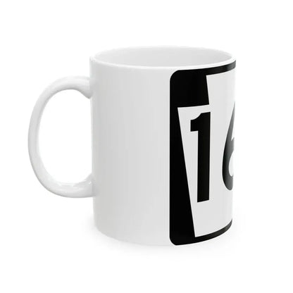 PA-164 (Pennsylvania) (Road Sign) White Coffee Mug - Go Mug Yourself