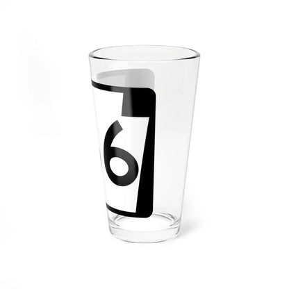 PA-166 (Pennsylvania) (Road Sign) Pint Glass 16oz - Go Mug Yourself