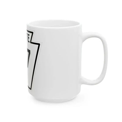 PA-167 1926 (Pennsylvania) (Road Sign) White Coffee Mug - Go Mug Yourself