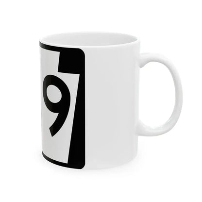 PA-169 (Pennsylvania) (Road Sign) White Coffee Mug - Go Mug Yourself