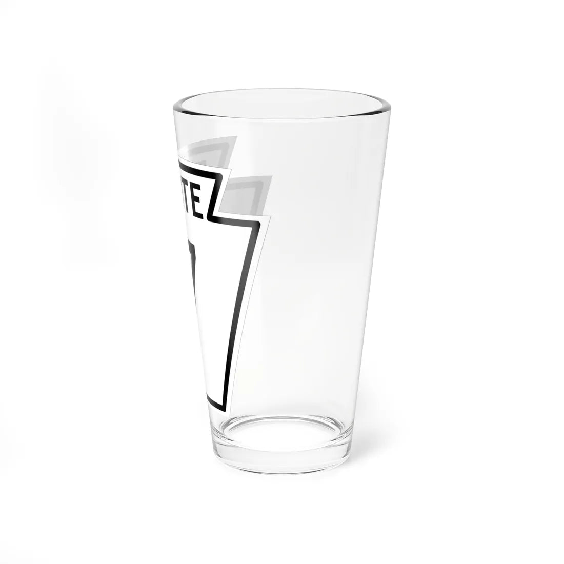 PA-17 1926 (Pennsylvania) (Road Sign) Pint Glass 16oz - Go Mug Yourself