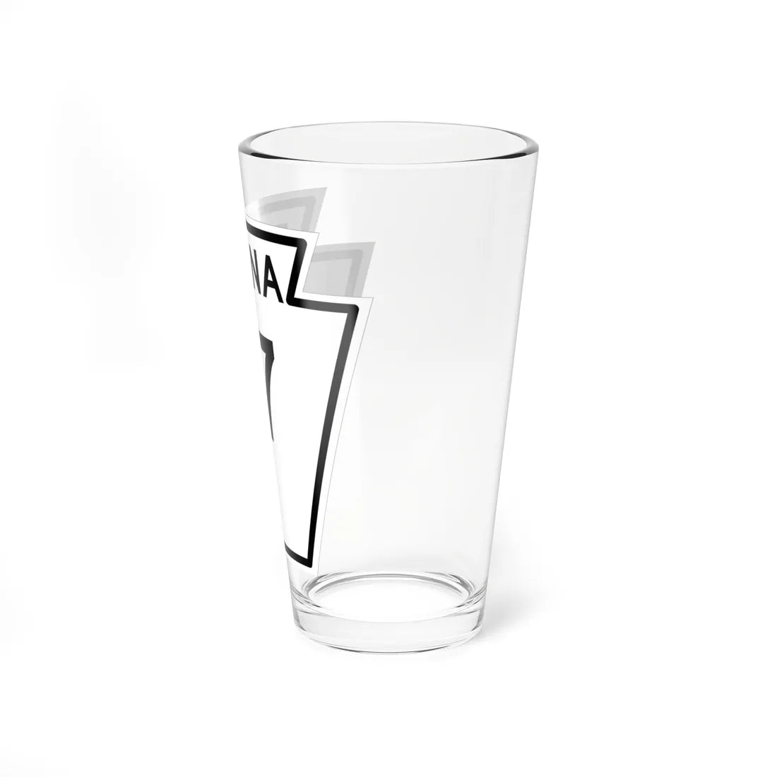 PA-17 1948 (Pennsylvania) (Road Sign) Pint Glass 16oz - Go Mug Yourself