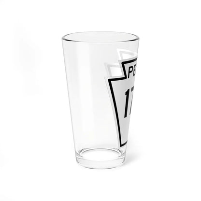 PA-170 1948 (Pennsylvania) (Road Sign) Pint Glass 16oz - Go Mug Yourself