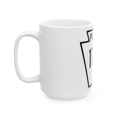 PA-170 1948 (Pennsylvania) (Road Sign) White Coffee Mug - Go Mug Yourself