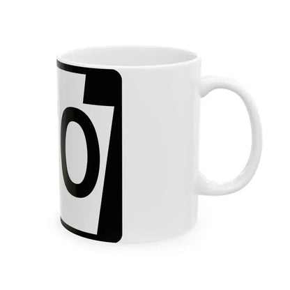 PA-170 (Pennsylvania) (Road Sign) White Coffee Mug - Go Mug Yourself