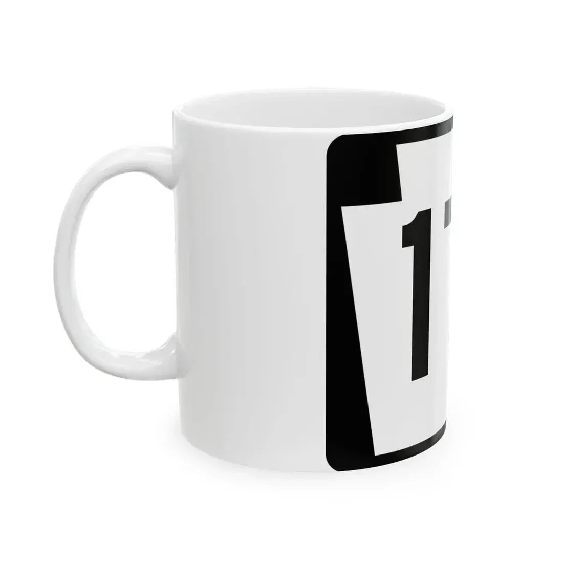 PA-171 (Pennsylvania) (Road Sign) White Coffee Mug - Go Mug Yourself