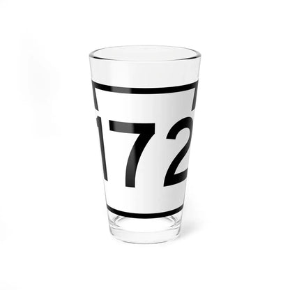 PA-172 (Pennsylvania) (Road Sign) Pint Glass 16oz 16oz - Go Mug Yourself