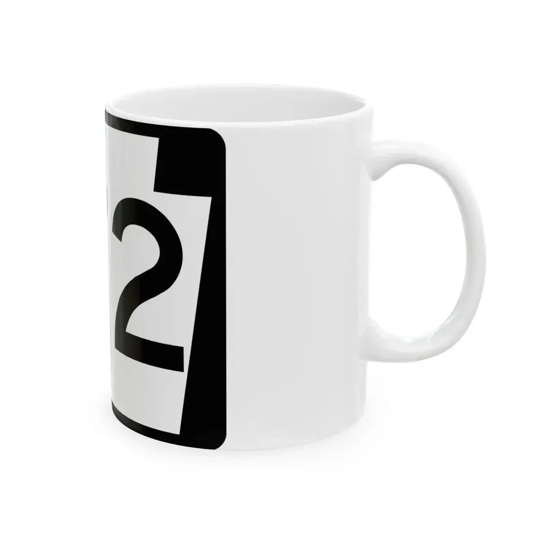 PA-172 (Pennsylvania) (Road Sign) White Coffee Mug - Go Mug Yourself