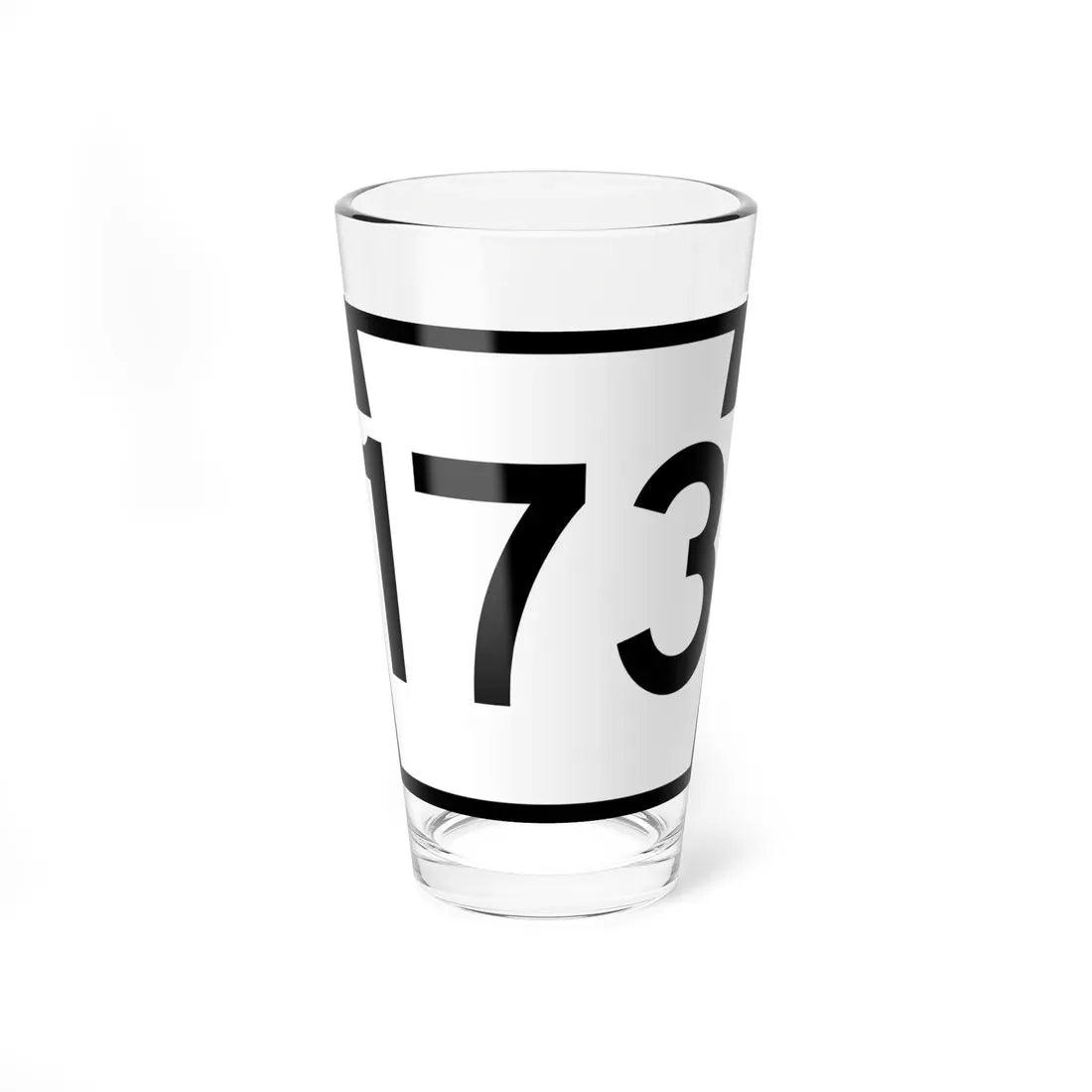 PA-173 (Pennsylvania) (Road Sign) Pint Glass 16oz 16oz - Go Mug Yourself
