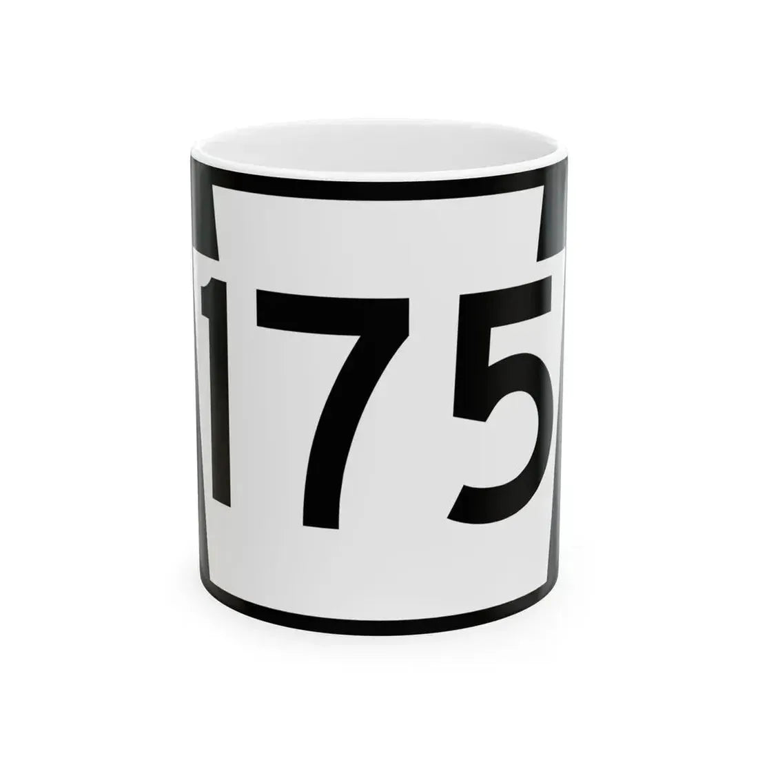 PA-175 (Pennsylvania) (Road Sign) White Coffee Mug 11oz - Go Mug Yourself