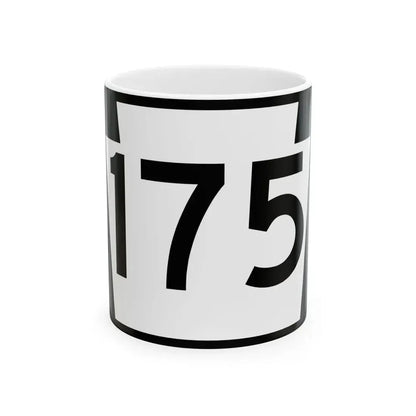 PA-175 (Pennsylvania) (Road Sign) White Coffee Mug 11oz - Go Mug Yourself