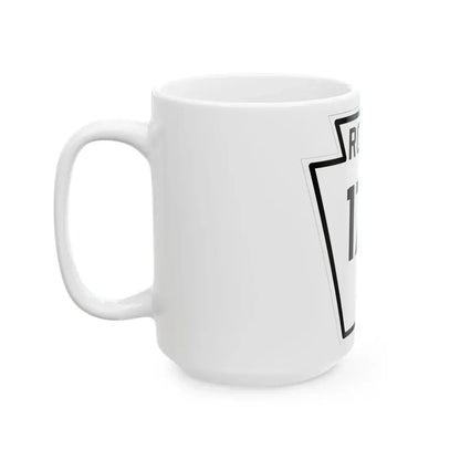 PA-176 1926 (Pennsylvania) (Road Sign) White Coffee Mug - Go Mug Yourself