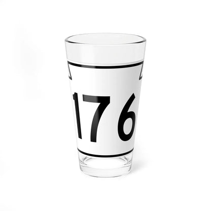 PA-176 1962 (Pennsylvania) (Road Sign) Pint Glass 16oz 16oz - Go Mug Yourself
