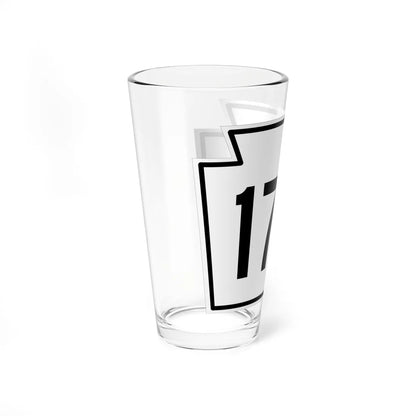 PA-176 1962 (Pennsylvania) (Road Sign) Pint Glass 16oz - Go Mug Yourself