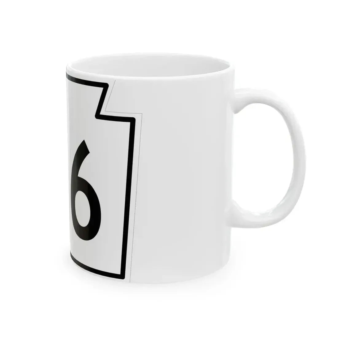 PA-176 1962 (Pennsylvania) (Road Sign) White Coffee Mug - Go Mug Yourself