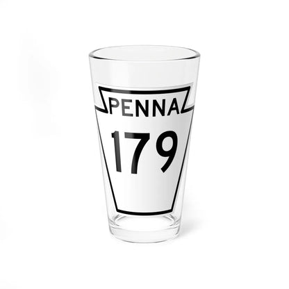 PA-179 1948 (Pennsylvania) (Road Sign) Pint Glass 16oz 16oz - Go Mug Yourself
