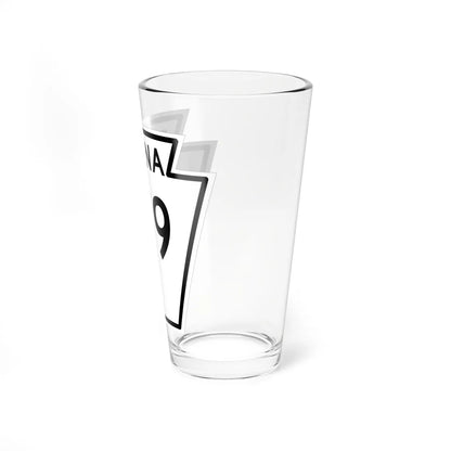 PA-179 1948 (Pennsylvania) (Road Sign) Pint Glass 16oz - Go Mug Yourself