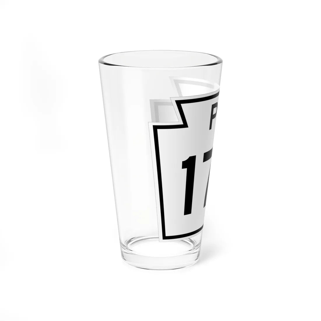 PA-179 1960 (Pennsylvania) (Road Sign) Pint Glass 16oz - Go Mug Yourself