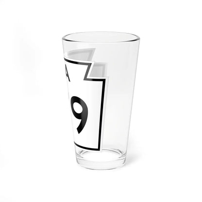 PA-179 1960 (Pennsylvania) (Road Sign) Pint Glass 16oz - Go Mug Yourself