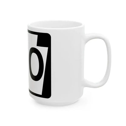 PA-180 (Pennsylvania) (Road Sign) White Coffee Mug - Go Mug Yourself