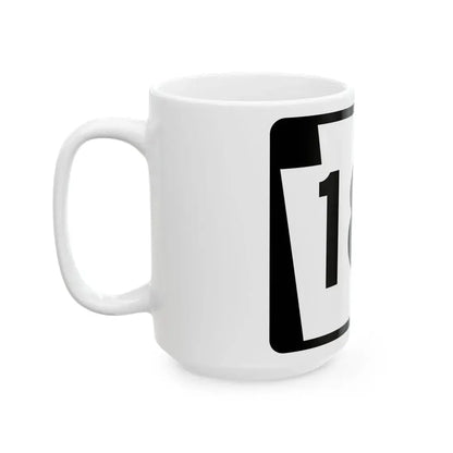 PA-181 (Pennsylvania) (Road Sign) White Coffee Mug - Go Mug Yourself