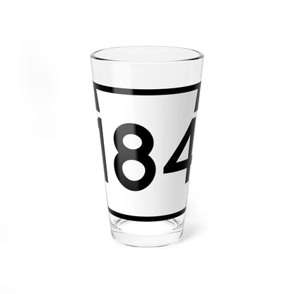 PA-184 (Pennsylvania) (Road Sign) Pint Glass 16oz 16oz - Go Mug Yourself