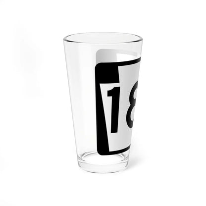 PA-184 (Pennsylvania) (Road Sign) Pint Glass 16oz - Go Mug Yourself