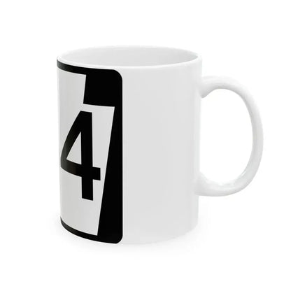 PA-184 (Pennsylvania) (Road Sign) White Coffee Mug - Go Mug Yourself