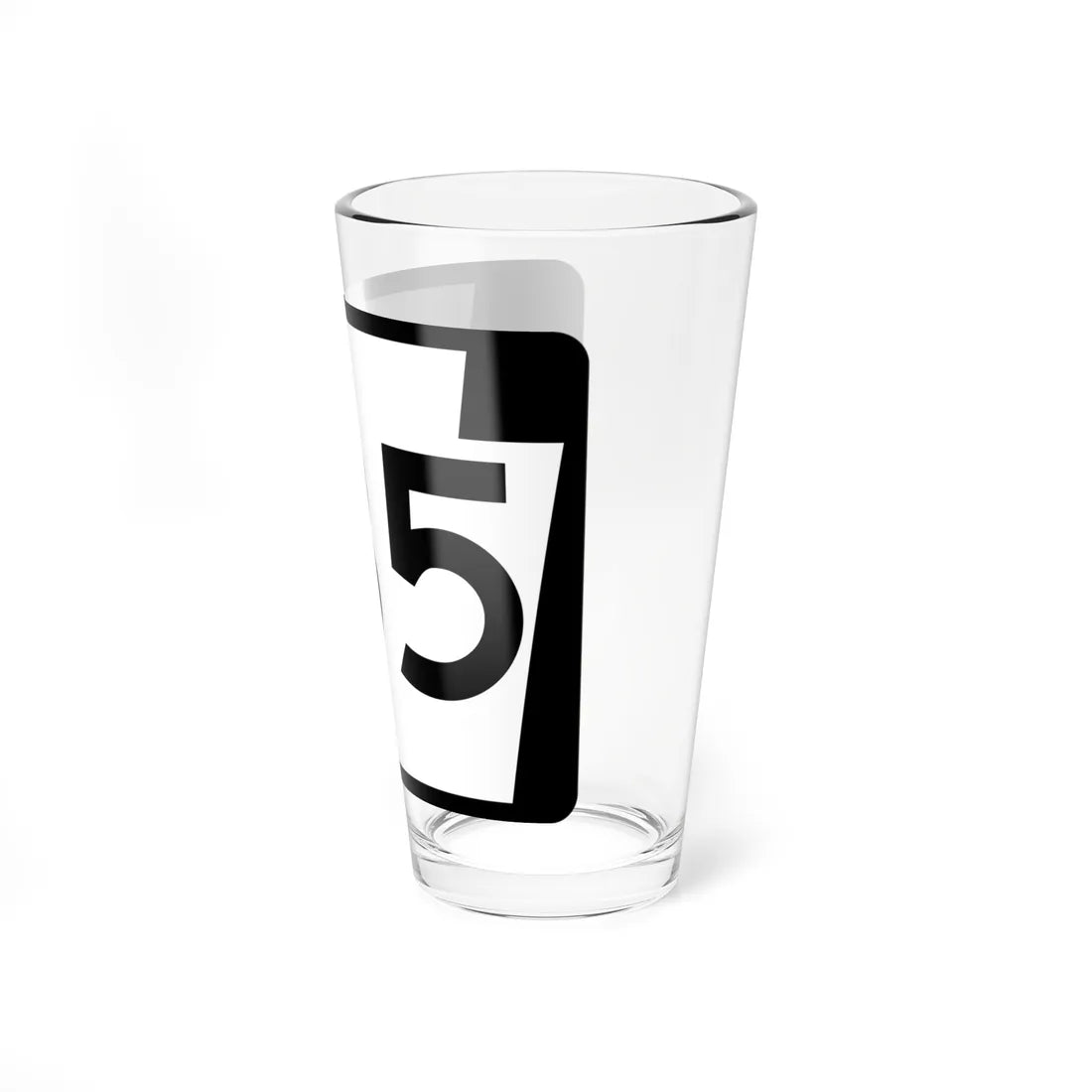 PA-185 (Pennsylvania) (Road Sign) Pint Glass 16oz - Go Mug Yourself