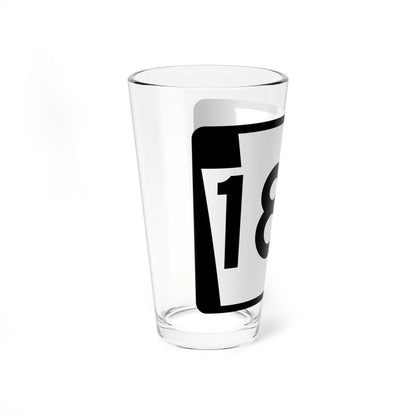 PA-186 (Pennsylvania) (Road Sign) Pint Glass 16oz - Go Mug Yourself