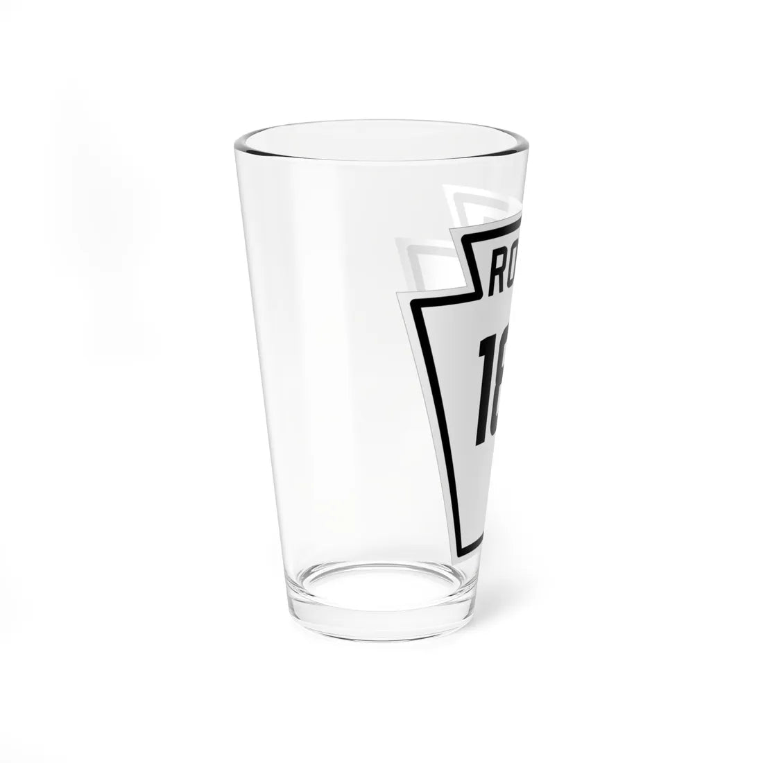 PA-189 1926 (Pennsylvania) (Road Sign) Pint Glass 16oz - Go Mug Yourself