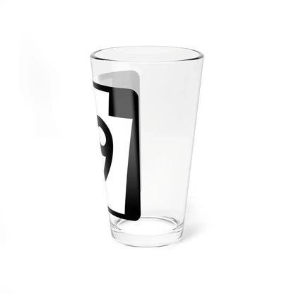 PA-19 (Pennsylvania) (Road Sign) Pint Glass 16oz - Go Mug Yourself