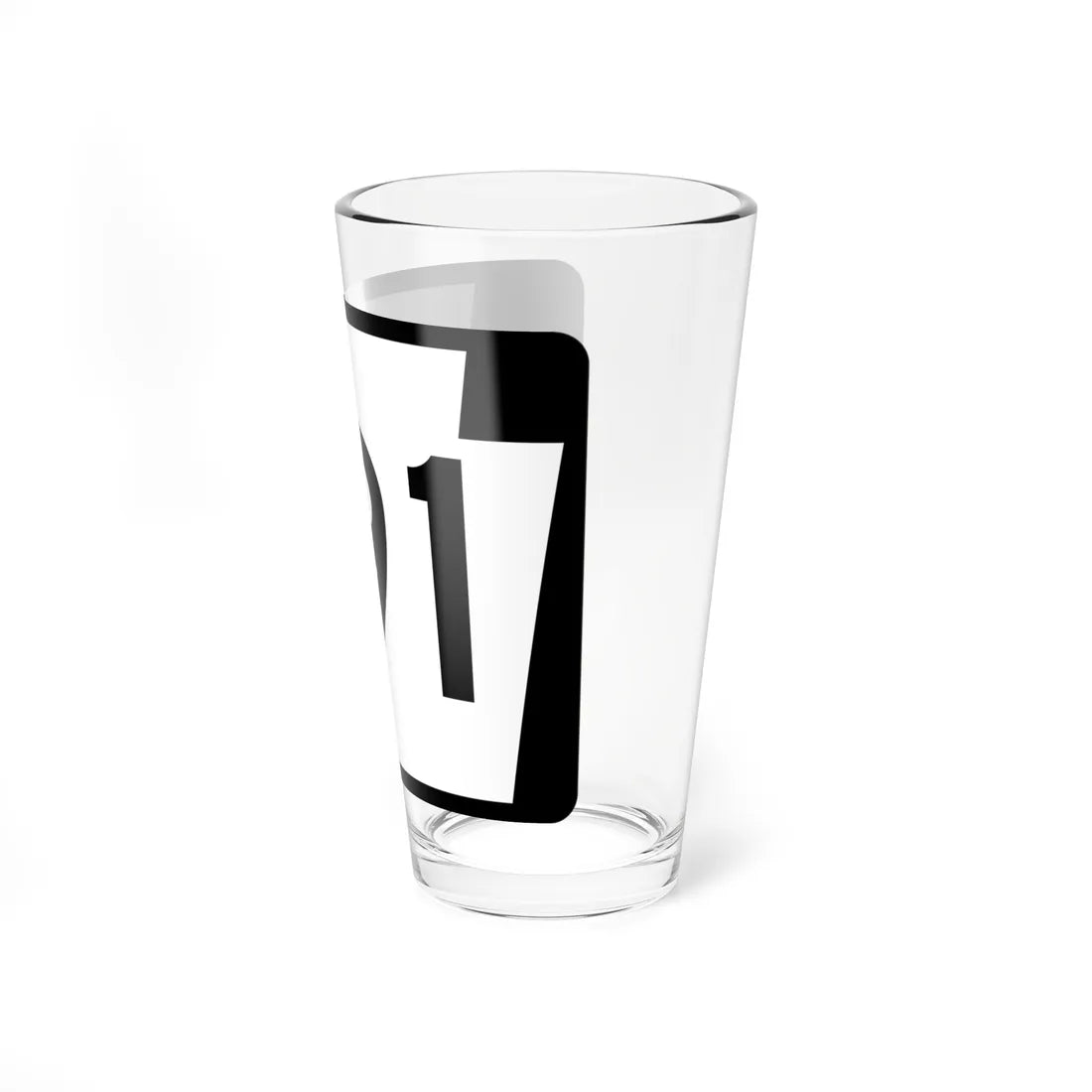 PA-191 (Pennsylvania) (Road Sign) Pint Glass 16oz - Go Mug Yourself