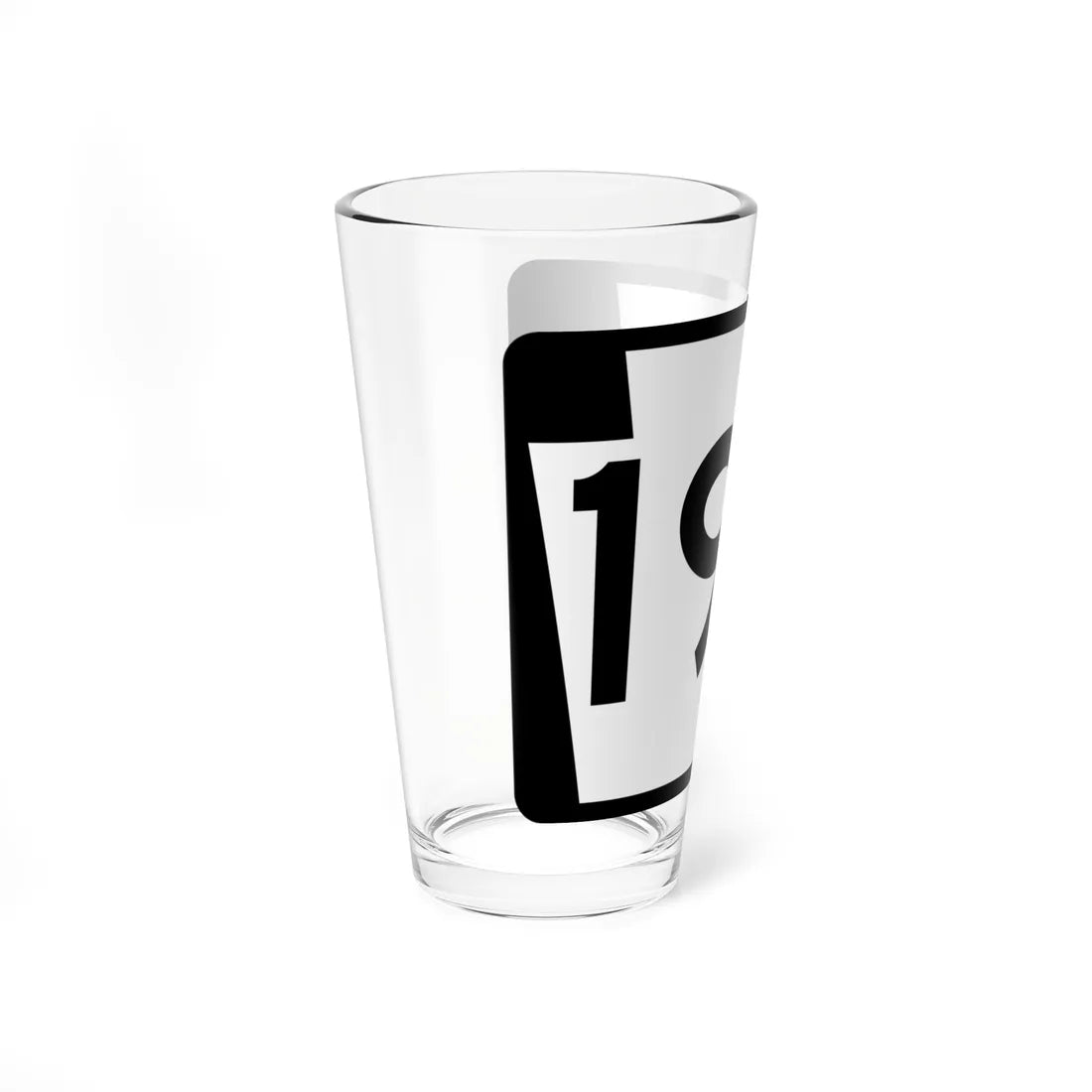 PA-193 (Pennsylvania) (Road Sign) Pint Glass 16oz - Go Mug Yourself