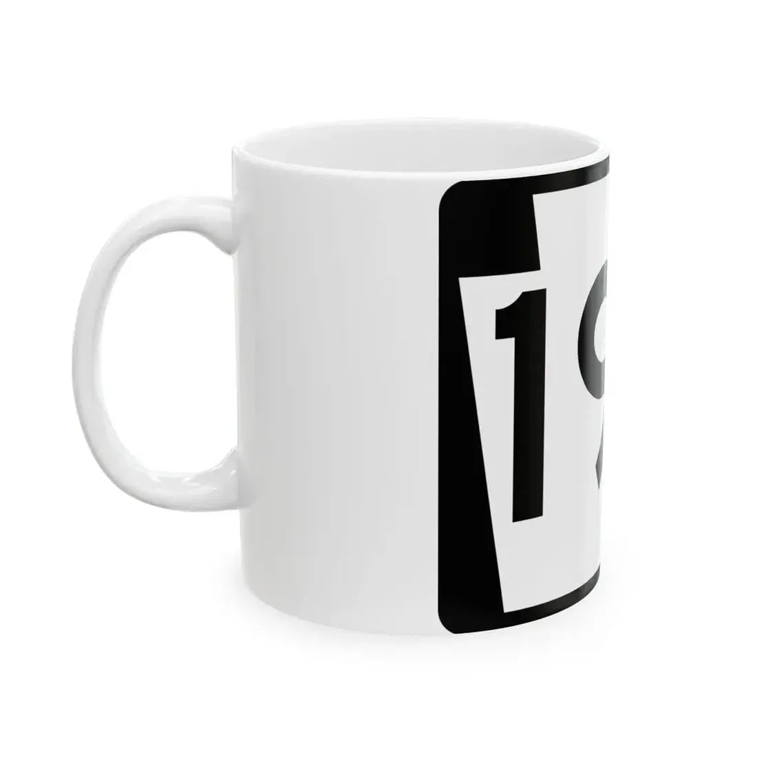 PA-193 (Pennsylvania) (Road Sign) White Coffee Mug - Go Mug Yourself