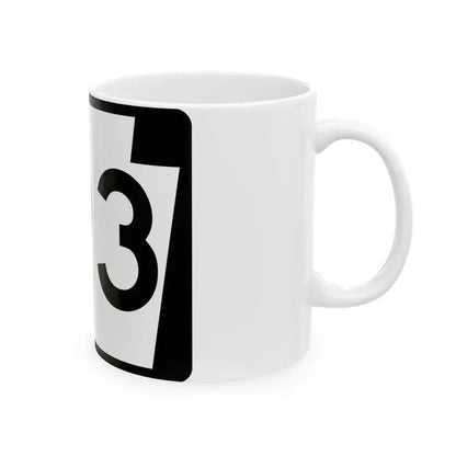 PA-193 (Pennsylvania) (Road Sign) White Coffee Mug - Go Mug Yourself