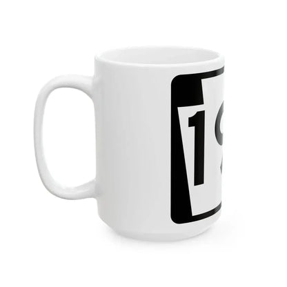 PA-194 (Pennsylvania) (Road Sign) White Coffee Mug - Go Mug Yourself