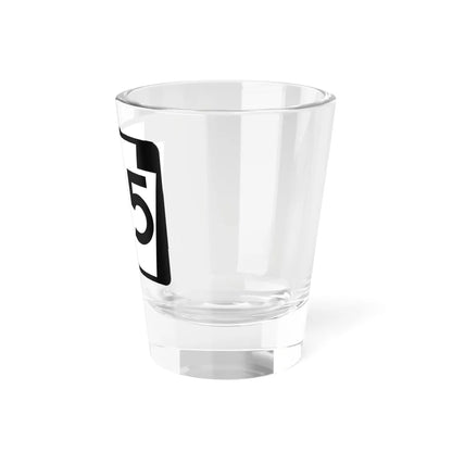 PA-195 (Pennsylvania) (Road Sign) Shot Glass 1.5oz - Go Mug Yourself
